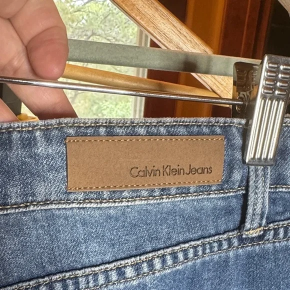 Calvin Klein Jeans Blue Distressed Shorts Size 26 - Picture 7 of 11